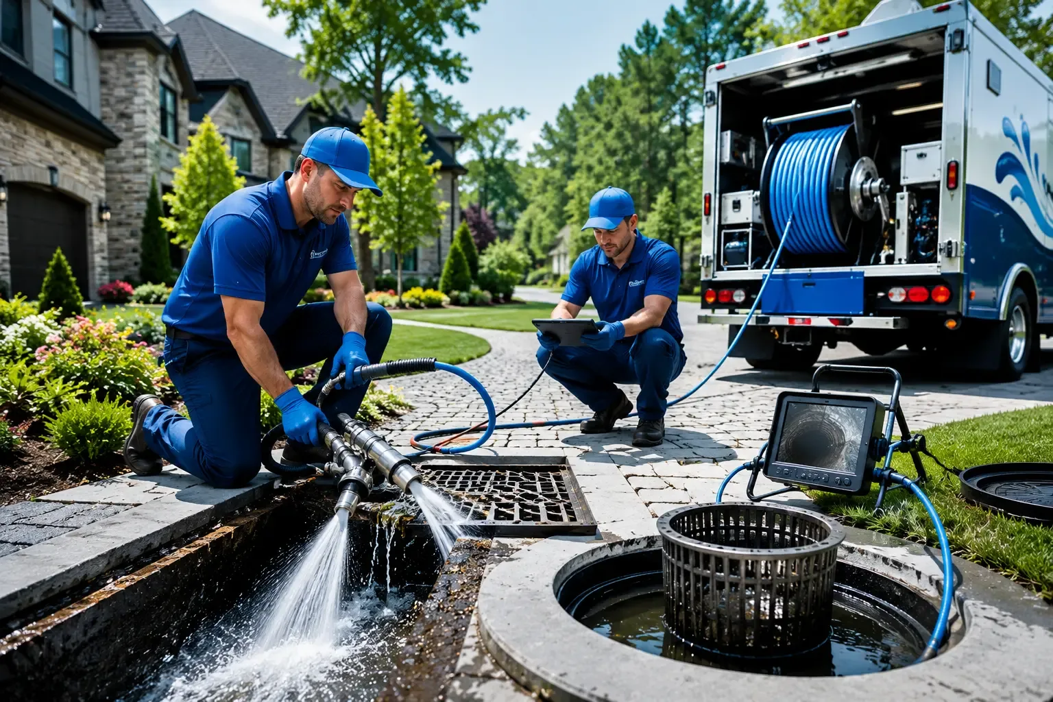 Local outdoor drain cleaning professionals in Badger, MN